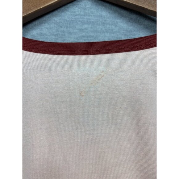 Sonoma Womens XXL Raglan Sleeve Graphic Tee Nature Casual - Picture 4 of 4